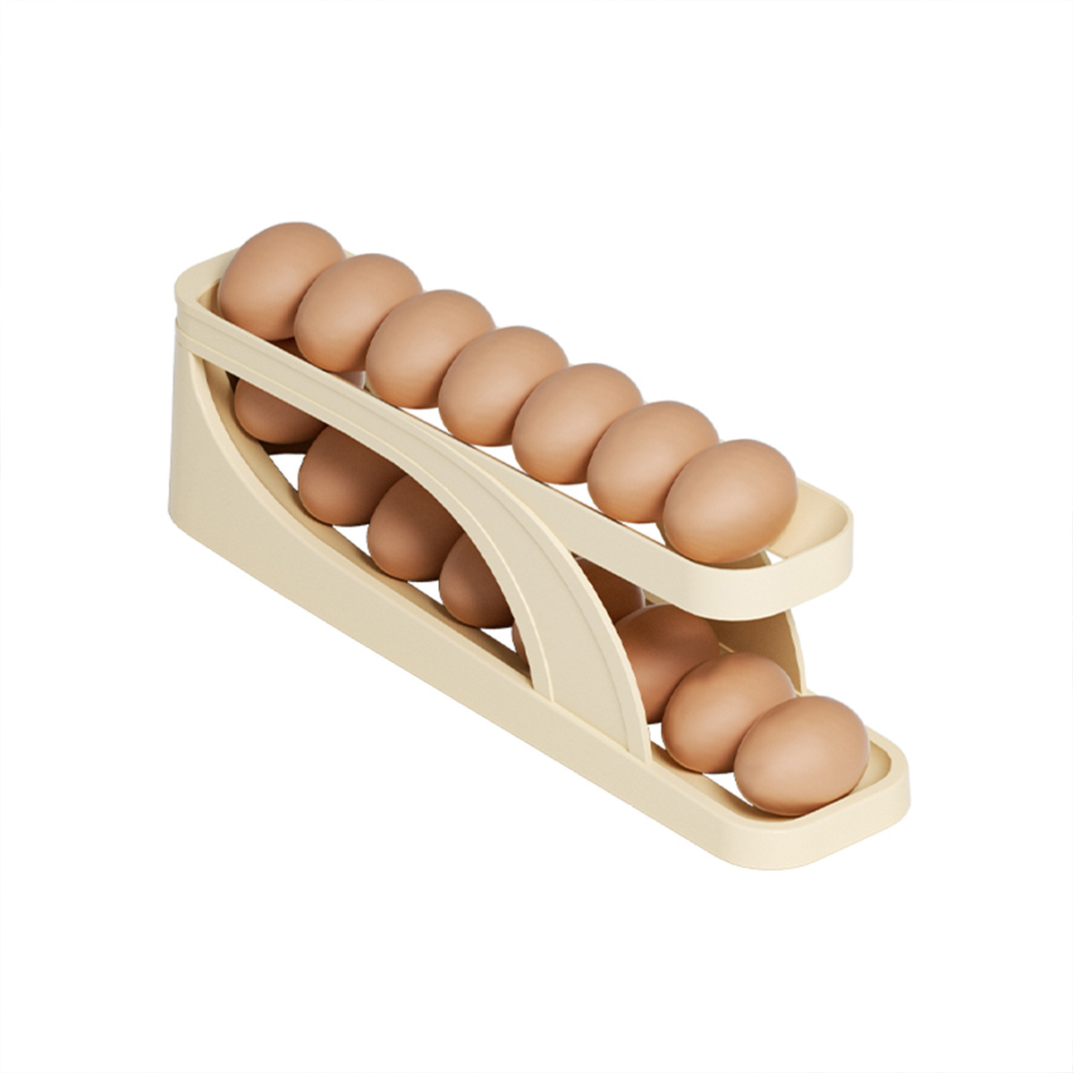 Space-Saving Egg Organizer-TidyHome