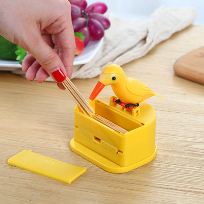 Bird Toothpick Dispenser